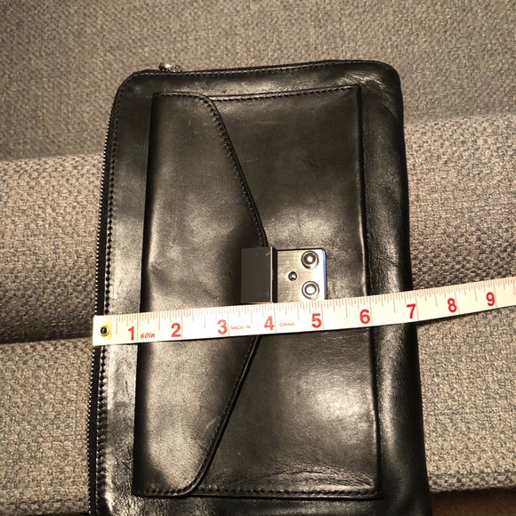 3.1 PHILLIP LIM Black Clutch - Picture 6 of 8